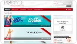 Screenshot Piustyle.com